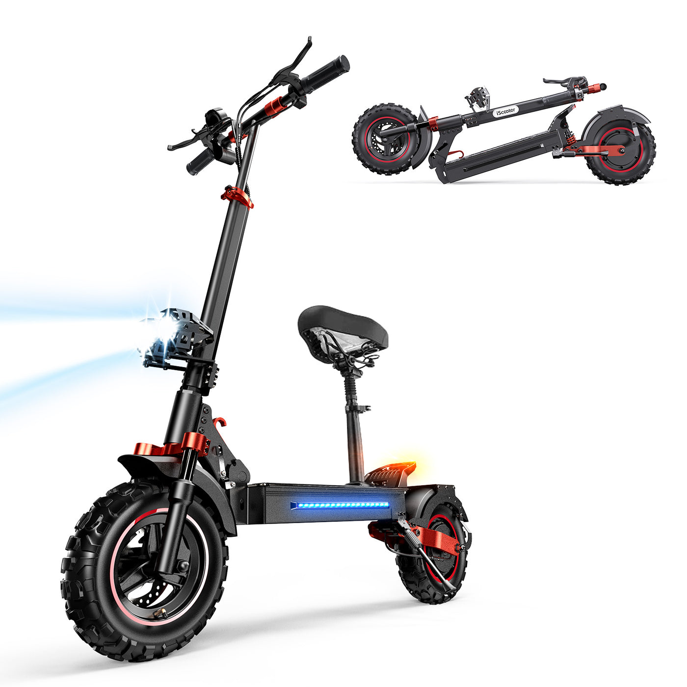 iScooter iX5S 1000W Off Road Electric Scooter