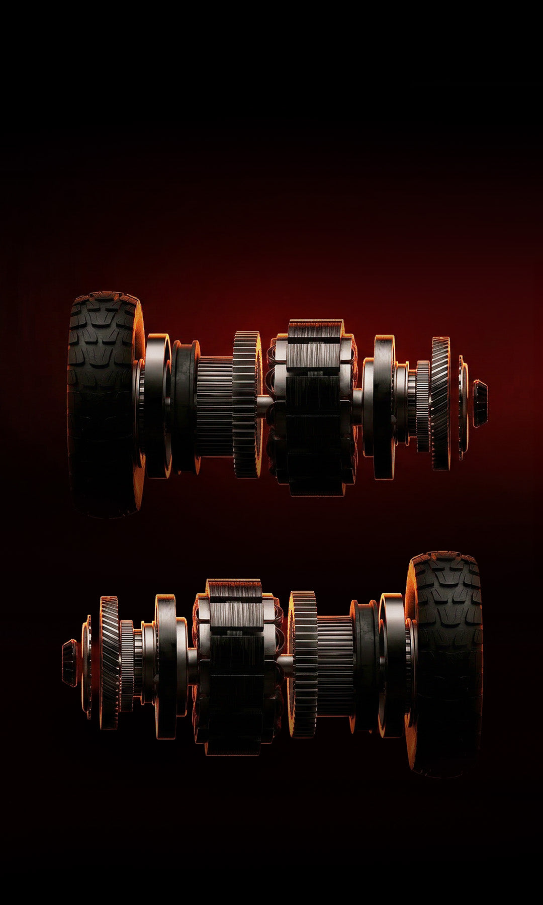 2000W Peak Power, Dual Motor Drive