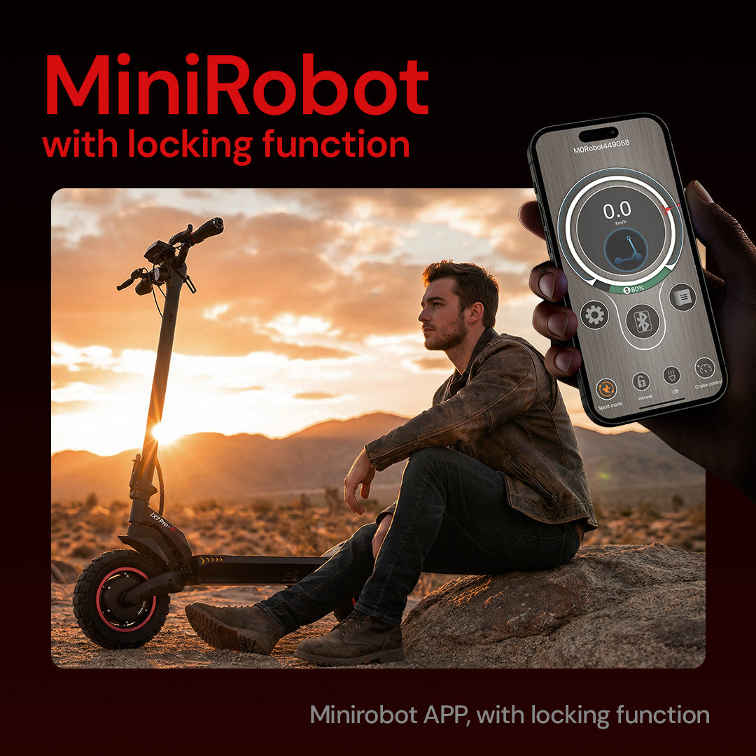 iScooter iX7Pro 2000W Dual-Motor Off-Road Scooter | 50-Mile Range