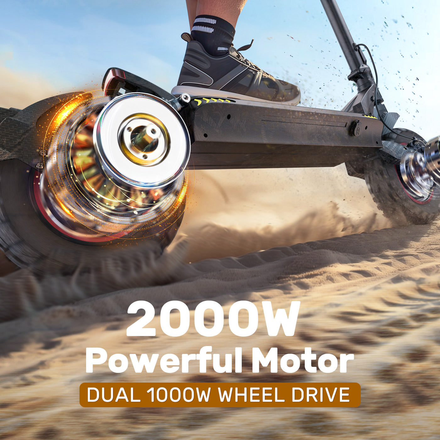 iScooter iX7Pro 2000W Off Road Electric Scooter