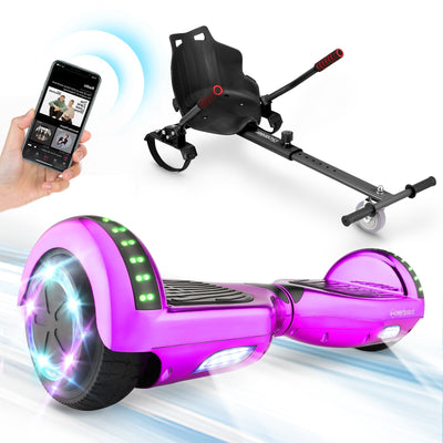 iHoverboard H1 LED Self Balancing Hoverboard 6.5"(700W)