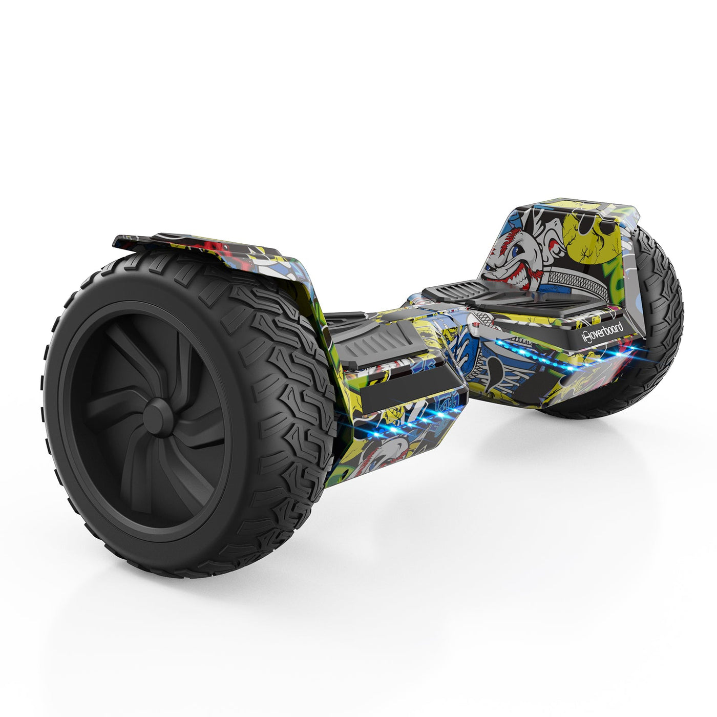 H8 LED Yellow Off Road Hoverboard 8.5" | iScooter