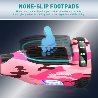 iHoverboard® H1 Pink LED Self Balancing Hoverboard 6.5"(700W)
