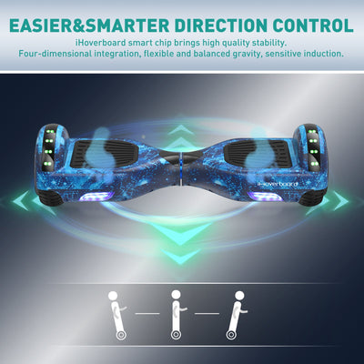 iHoverboard H1 LED Self Balancing Hoverboard 6.5"(700W)