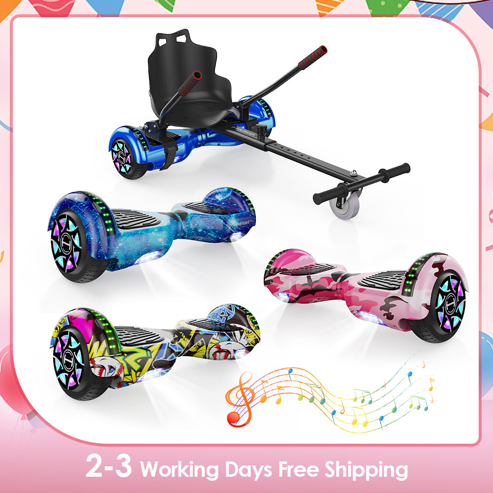H1 LED Self Balancing Hoverboard 700W | iScooter
