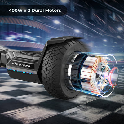 iHoverboard H8 LED Off Road Hoverboard 8.5"