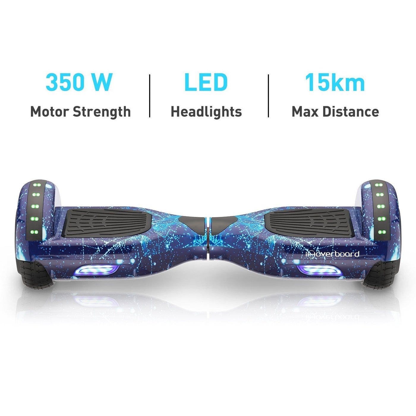 iHoverboard® H1 LED Self Balancing Hoverboard 6.5"(700W)