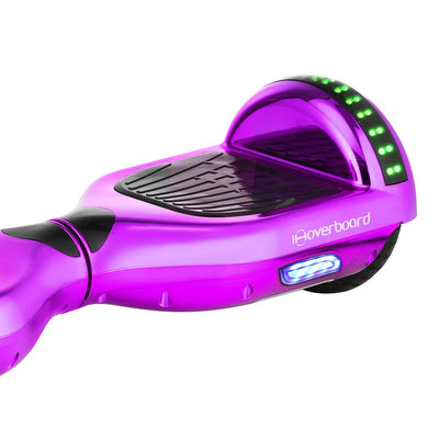 iHoverboard® H1 Purple (Fuchsia) LED Self Balancing Hoverboard 6.5"(700W)