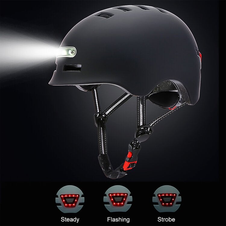 urban scooter Helmet with LED Light