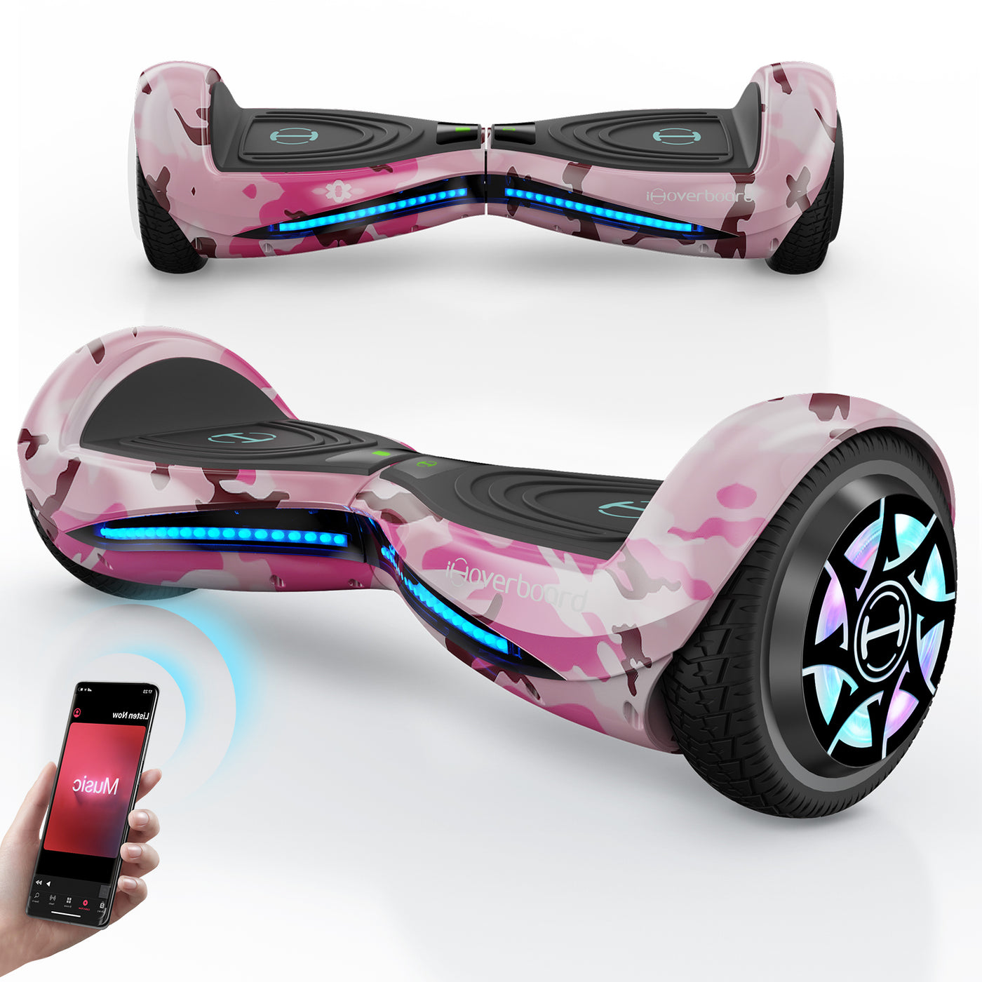 iHoverboard H2 Pink Hoverboard For Kids