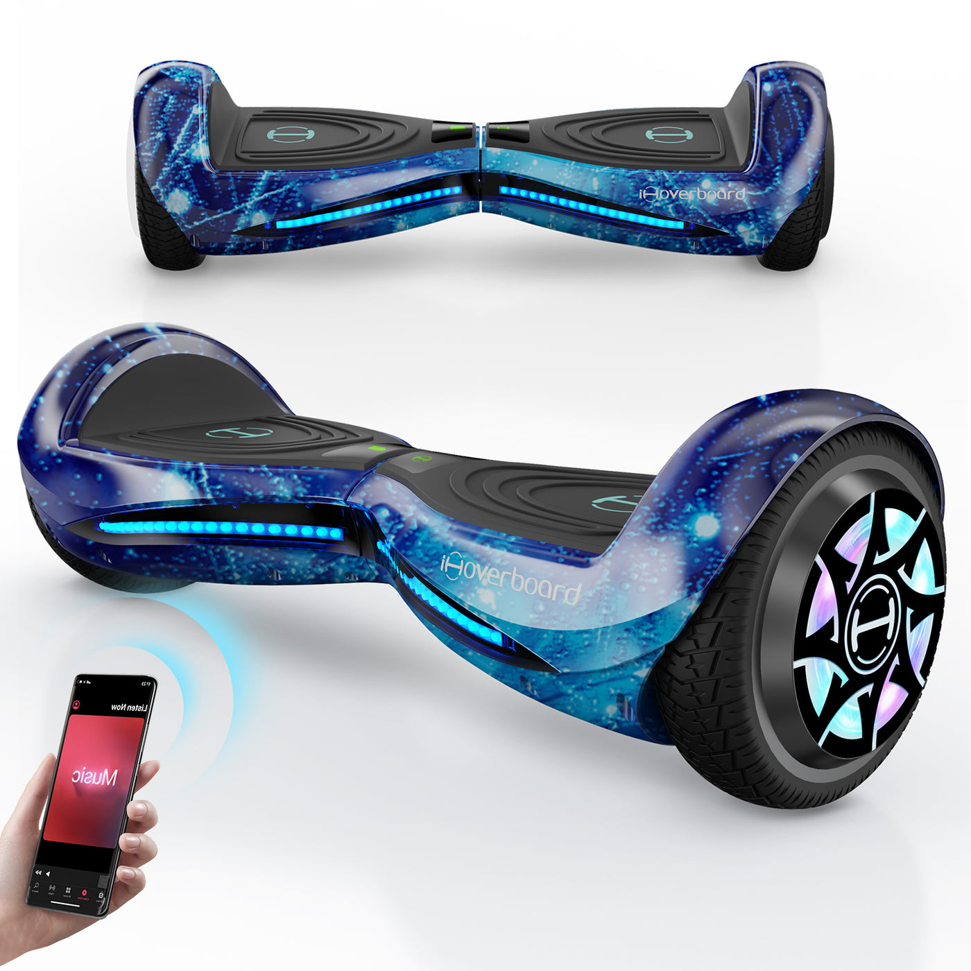 iHoverboard Self Balancing Hoverboard with Dual 350W Motor (700W)