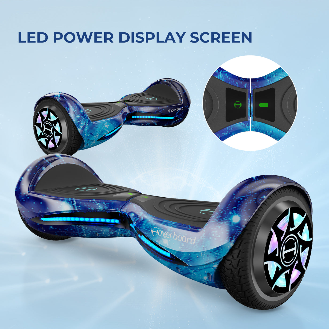 iHoverboard Self Balancing Hoverboard with Dual 350W Motor (700W)