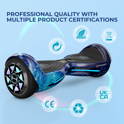 iHoverboard Self Balancing Hoverboard with Dual 350W Motor (700W)