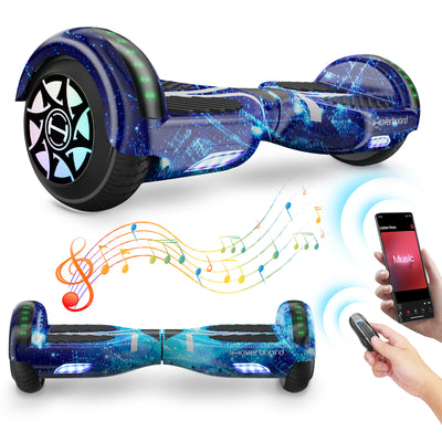 Blue Bluetooth Hoverboard