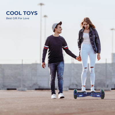 iHoverboard H4 Blue Bluetooth Hoverboard 6.5"