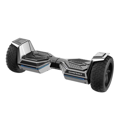 iHoverboard H8 LED Silver Off Road Hoverboard 8.5"