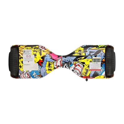 iHoverboard H1 Yellow LED Self Balancing Hoverboard 6.5"(700W)