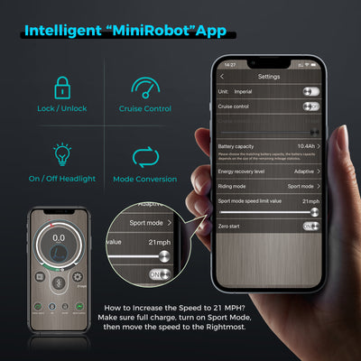 i9max with minirobot app